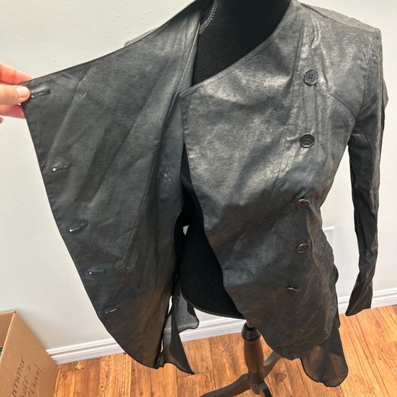 Demoo Parkchoonmoo US 8 black blazer jacket - Picture 8 of 10